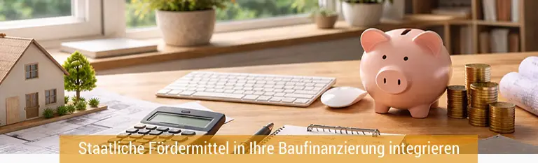 Fördermittel für Neubau oder Sanierung / KfW-Förderung